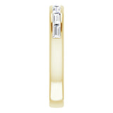 14K Yellow Gold 3/4 CTW Lab-Grown Diamond Band