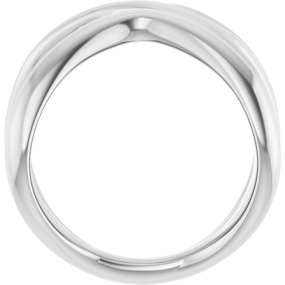 Sterling Silver Negative Space Ring