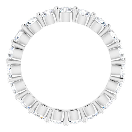 14K White Gold 1 7/8 CTW Natural Diamond Eternity Band