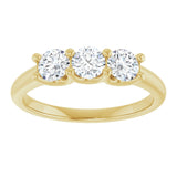 14K Yellow 3/4 CTW Natural Diamond Anniversary Band