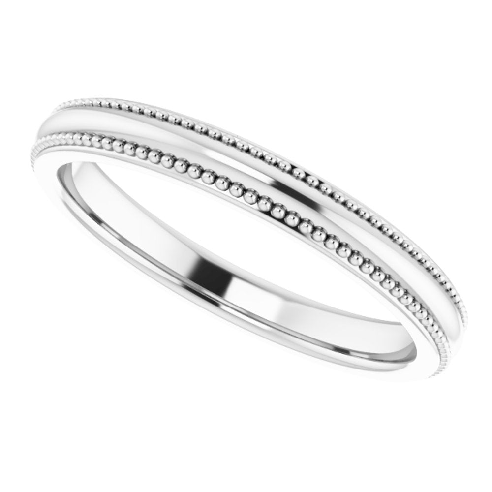 14K White Universal Band