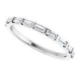 Platinum 1/4 CTW Natural Diamond Anniversary Band