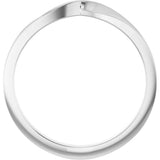 Sterling Silver 3 mm Stackable Twisted Ring