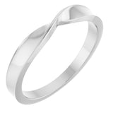 Sterling Silver 3 mm Stackable Twisted Ring