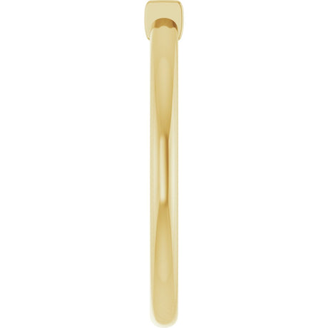 14K Yellow Gold 1/10 CTW Lab-Grown Diamond Stackable Ring