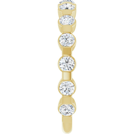 14K Yellow Gold 3/4 CTW Natural Diamond Anniversary Band