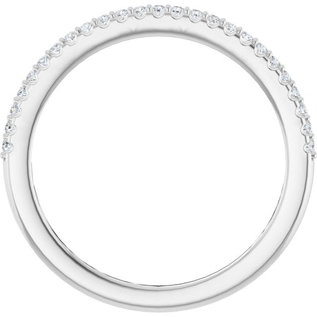 14K White Gold 1/6 CTW Lab-Grown Diamond Anniversary Band