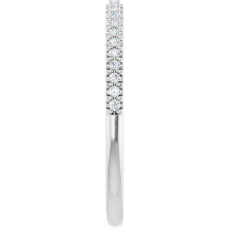 14K White Gold 1/6 CTW Lab-Grown Diamond Anniversary Band