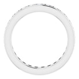 14K White 7/8 CTW Lab-Grown Diamond  Eternity Band