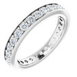 14K White 7/8 CTW Lab-Grown Diamond  Eternity Band