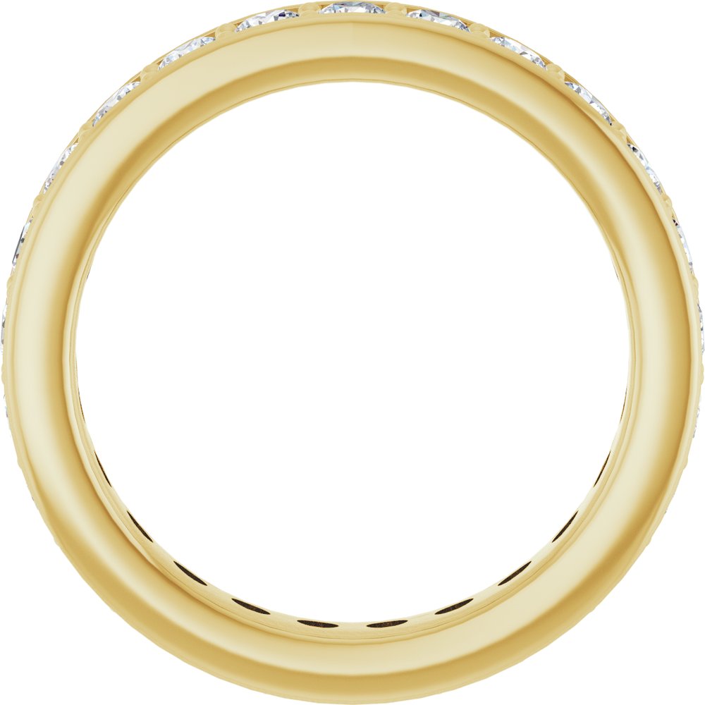 14K Yellow 1 1/2 CTW Lab-Grown Diamond  Eternity Band