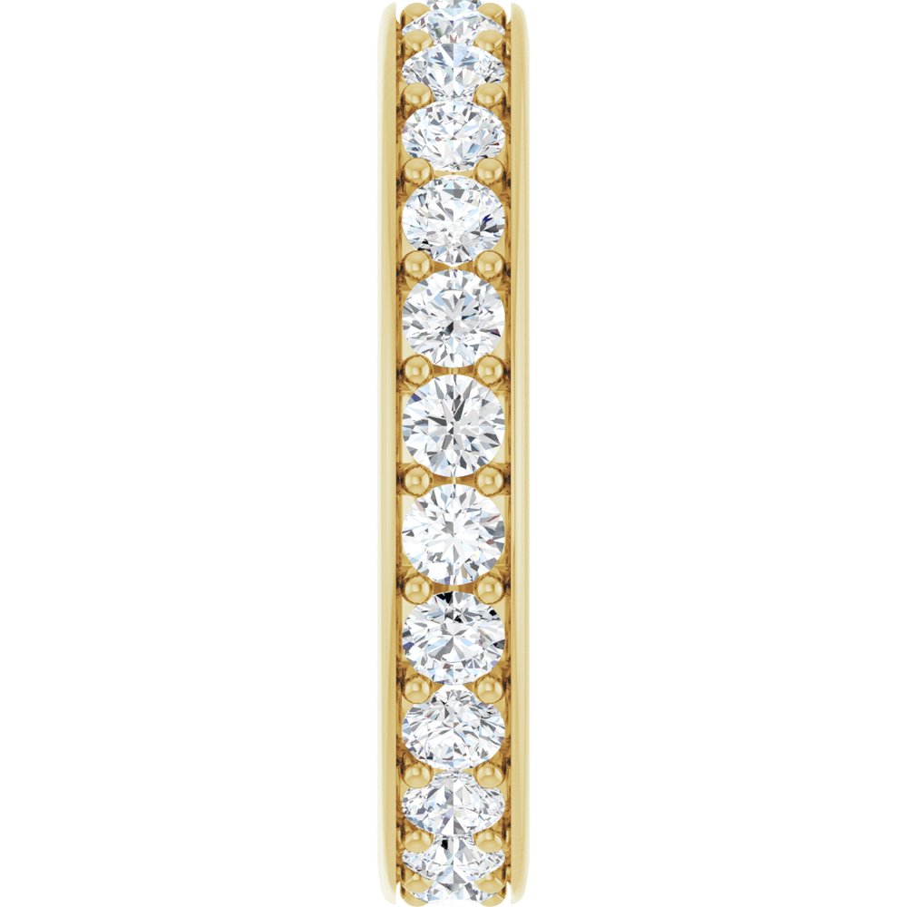 14K Yellow 1 1/2 CTW Lab-Grown Diamond  Eternity Band