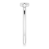 14K White Gold .04 CTW Natural Diamond Infinity-Inspired Ring