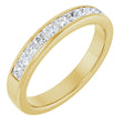 14K Yellow Gold 1 CTW Natural Diamond Band   