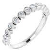 14K White Gold 1/4 CTW Natural Diamond Ring