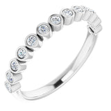 14K White Gold 1/4 CTW Natural Diamond Ring
