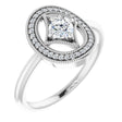 14K White Gold 1/3 CTW Natural Diamond Ring