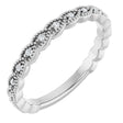 14K White Gold .07 CTW Natural Diamond Anniversary Band