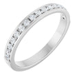 14K White 1/4 CTW Natural Diamond Anniversary Band