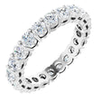 14K White Gold 1 3/4 CTW Lab-Grown Diamond Eternity Band Size 5.5