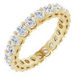 14K Yellow Gold 1 3/4 CTW Lab-Grown Diamond Eternity Band Size 5.5