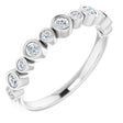 14K White 1/3 CTW Natural Diamond Ring