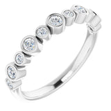 14K White Gold 1/3 CTW Natural Diamond Ring