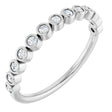 14K White Gold 1/5 CTW Lab-Grown Diamond Anniversary Band