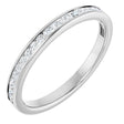 14K White Gold 1/5 CTW Natural Diamond Anniversary Band