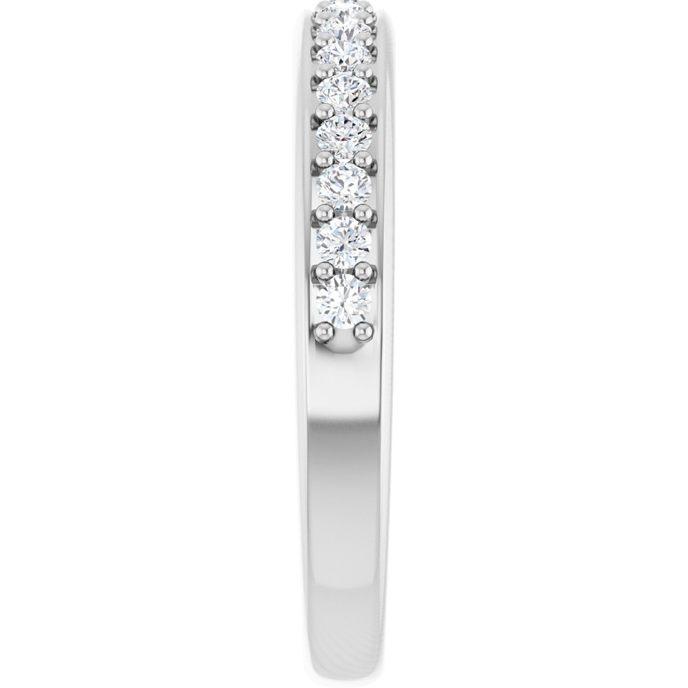 14K White 1/3 CTW Natural Diamond Anniversary Band