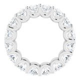 14K White Gold 5 9/10 CTW Lab-Grown Diamond Eternity Band