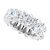 14K White Gold 5 9/10 CTW Lab-Grown Diamond Eternity Band