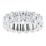 14K White Gold 5 9/10 CTW Lab-Grown Diamond Eternity Band