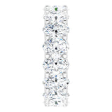 14K White Gold 5 9/10 CTW Lab-Grown Diamond Eternity Band