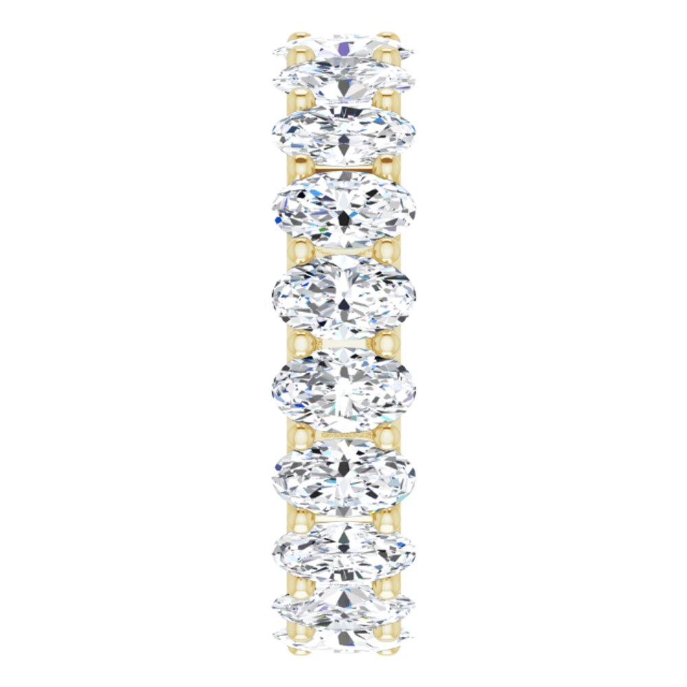 14K Yellow Gold 3 5/8 CTW Lab-Grown Diamond Eternity Band