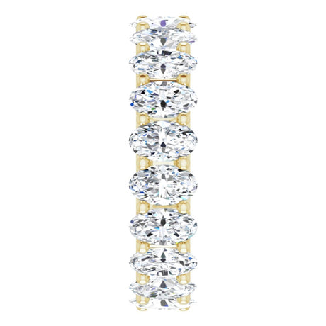 14K Yellow Gold 3 5/8 CTW Lab-Grown Diamond Eternity Band