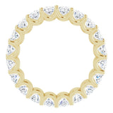 14K Yellow Gold 3 5/8 CTW Lab-Grown Diamond Eternity Band