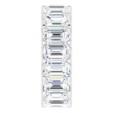 14K White Gold 11 CTW Lab-Grown Diamond Eternity Band
