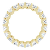 14K Yellow Gold 3 5/8 CTW Lab-Grown Diamond Eternity Band