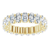 14K Yellow Gold 4 CTW Lab-Grown Diamond Eternity Band