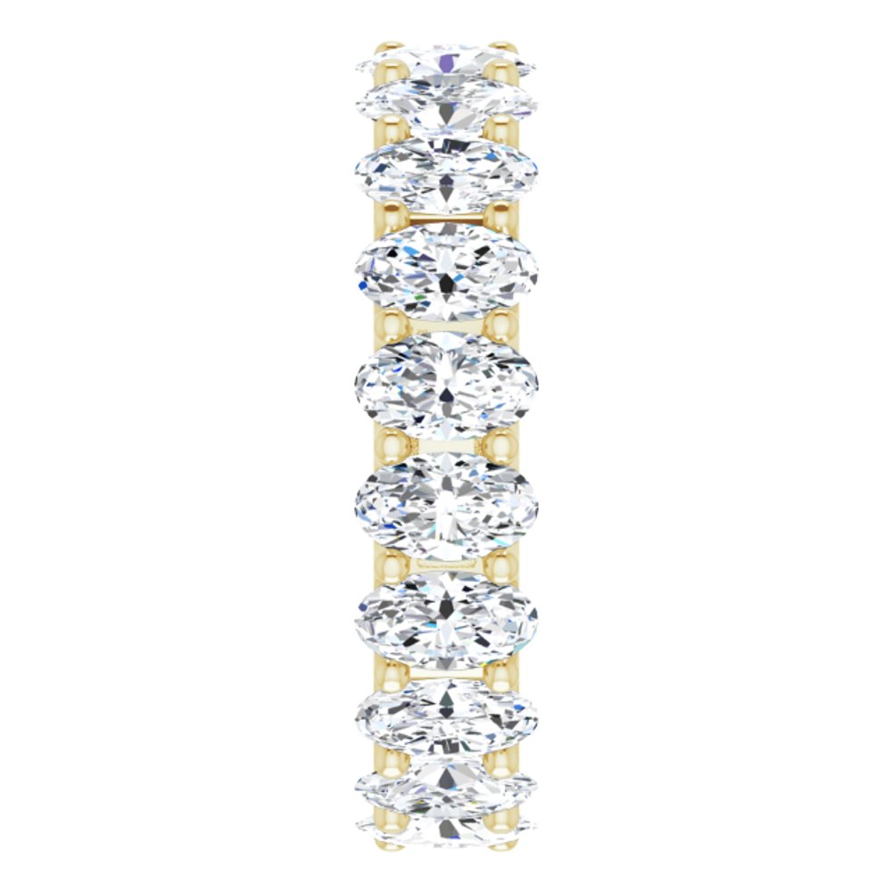 14K Yellow Gold 3 5/8 CTW Lab-Grown Diamond Eternity Band