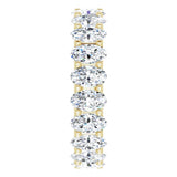 14K Yellow Gold 3 5/8 CTW Lab-Grown Diamond Eternity Band