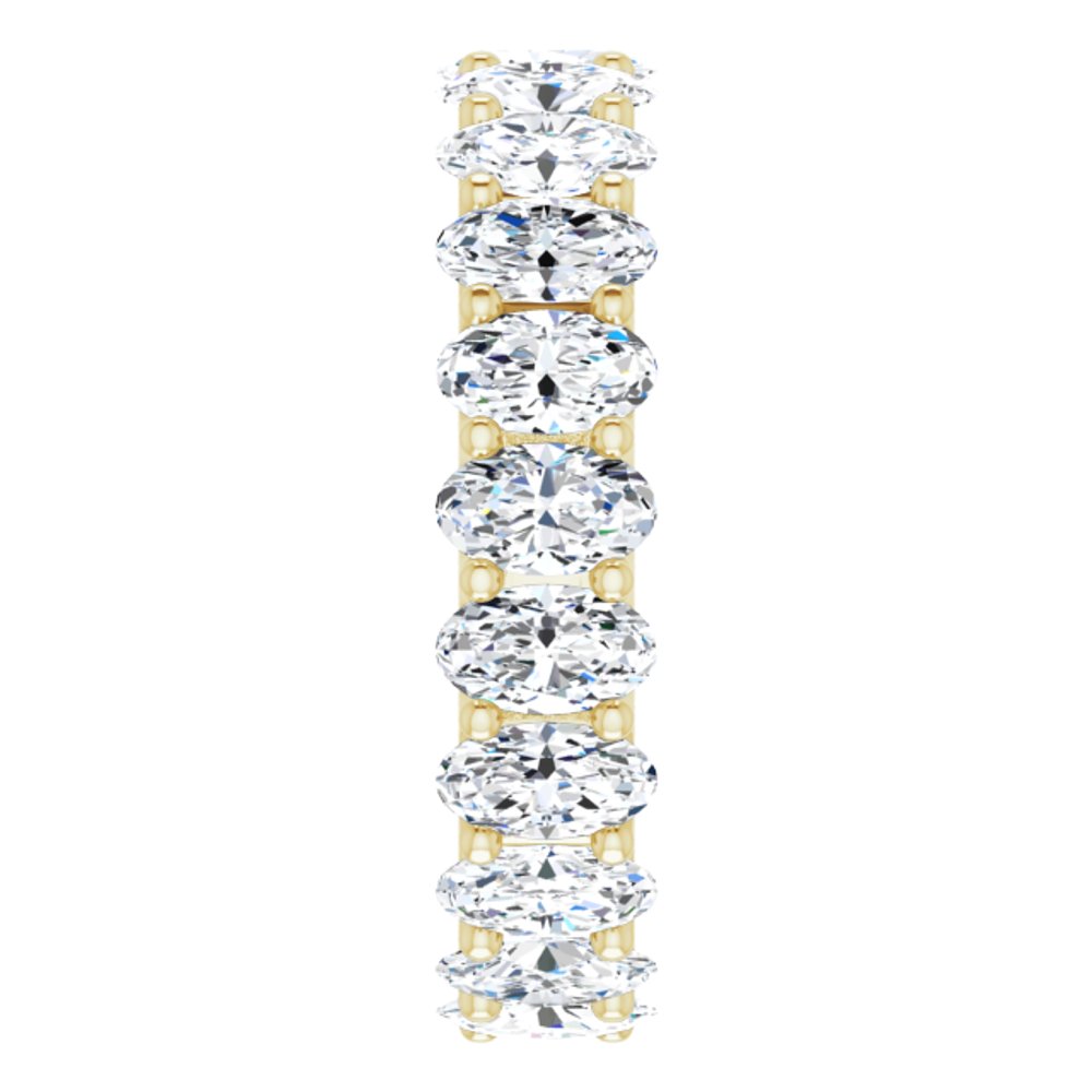 14K Yellow Gold 4 CTW Lab-Grown Diamond Eternity Band