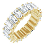 14K Yellow Gold 6 1/2 CTW Lab-Grown Diamond Eternity Band
