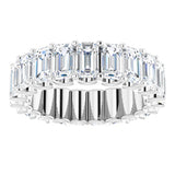 14K White Gold 6 1/2 CTW Lab-Grown Diamond Eternity Band