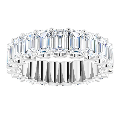 14K White Gold 6 1/2 CTW Lab-Grown Diamond Eternity Band