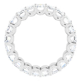 14K White Gold 6 1/2 CTW Lab-Grown Diamond Eternity Band