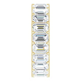 14K Yellow Gold 6 1/2 CTW Lab-Grown Diamond Eternity Band
