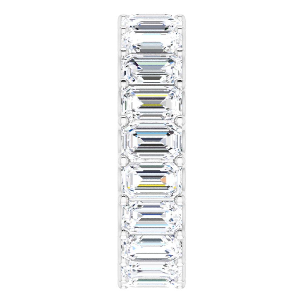 14K White Gold 6 1/2 CTW Lab-Grown Diamond Eternity Band