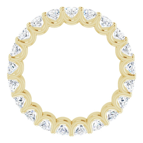 14K Yellow Gold 4 CTW Lab-Grown Diamond Eternity Band